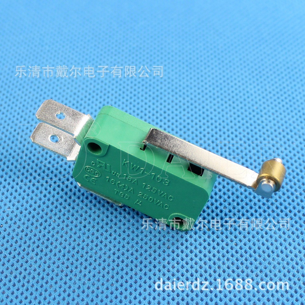 KW1-103-7供应带长轮微动开关