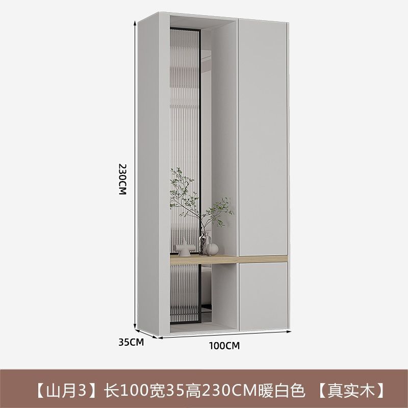 Jihuiyuan ファッショナブルな玄関キャビネット靴キャビネット一体型収納キャビネットシンプルモダンなリビングルームスクリーンパーティションライト高級スタイル|undefined