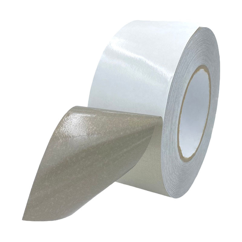 Cinta de tela conductora lisa de doble guía blindaje electromagnético anti-radiación gris plata RFID inducción táctil antirrobo cepillo pegatina de tela