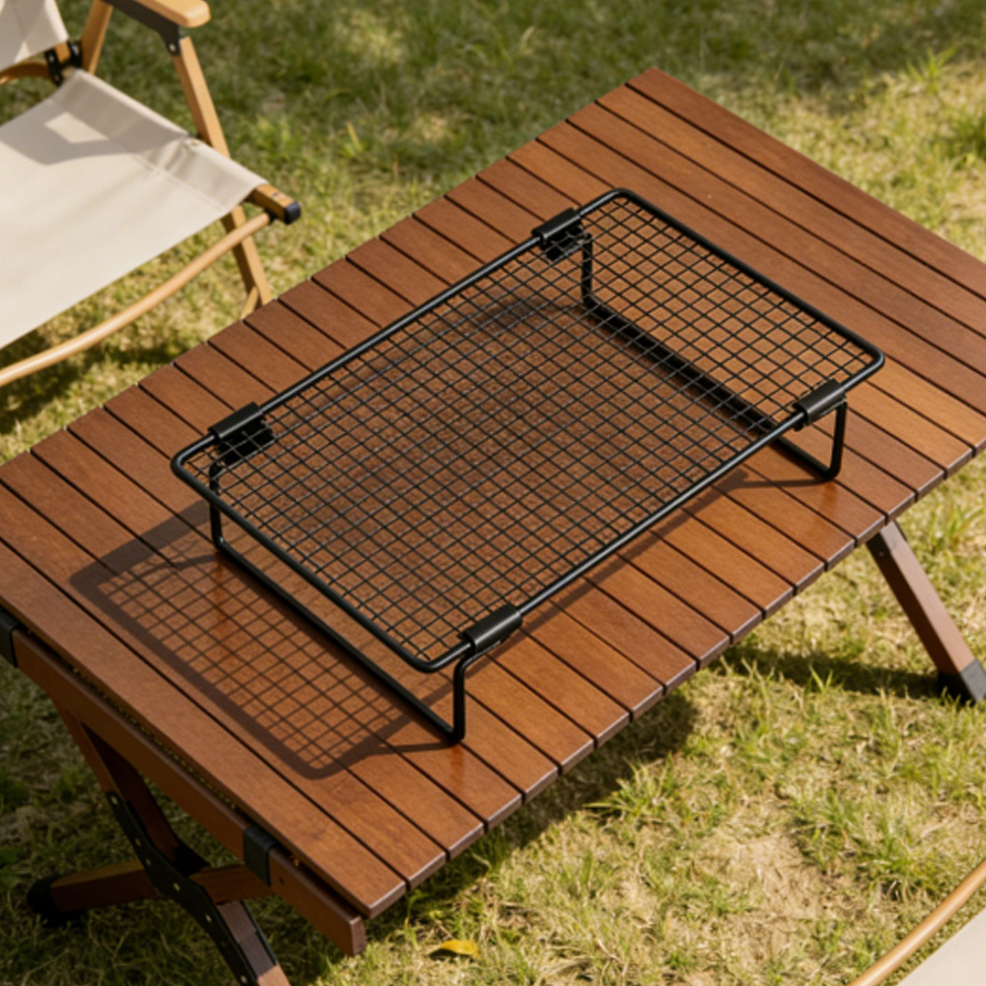 Soporte Plegable de Estufa para Camping, Portátil y Multifuncional, para Picnic al Aire Libre