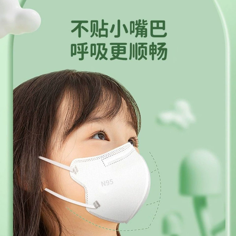 Детская 3D взрослая одноразовая 5-слойная маска kn95 Защитная n95 Пылезащитная независимая упаковка от производителя масок