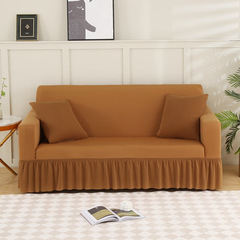 T9J5 wholesale sofa cover elastic band skirt all-season universal sofa cover full cover European style fabric sofa
