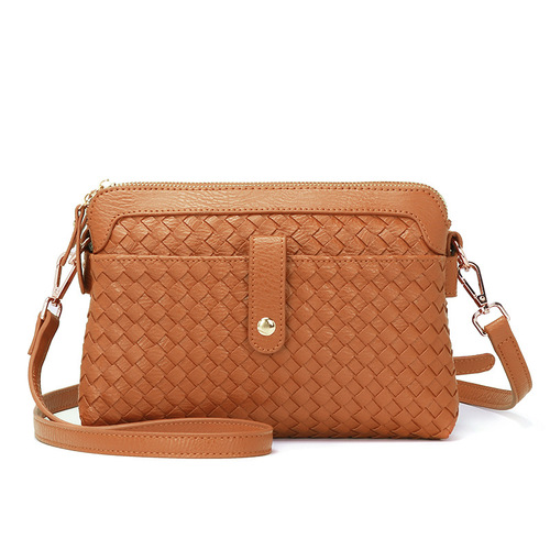 GZ Women's Bags 2024 Factory New Single Shoulder Multi-functional Handbag Woven Crossbody Bag Drop Ship One Piece
