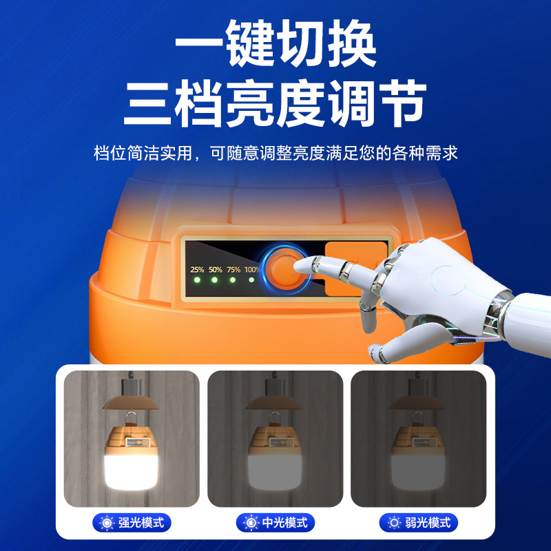 LED lámpara de lámpara solar exterior a prueba de agua lámpara de patio super brillante nueva lámpara de calle rural lámpara de iluminación de alta potencia