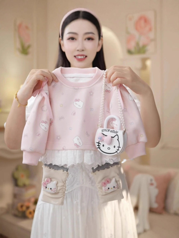 超萌女童卫衣打底裤套装两件套春秋款中小童宝宝秋装时尚休闲可爱|undefined