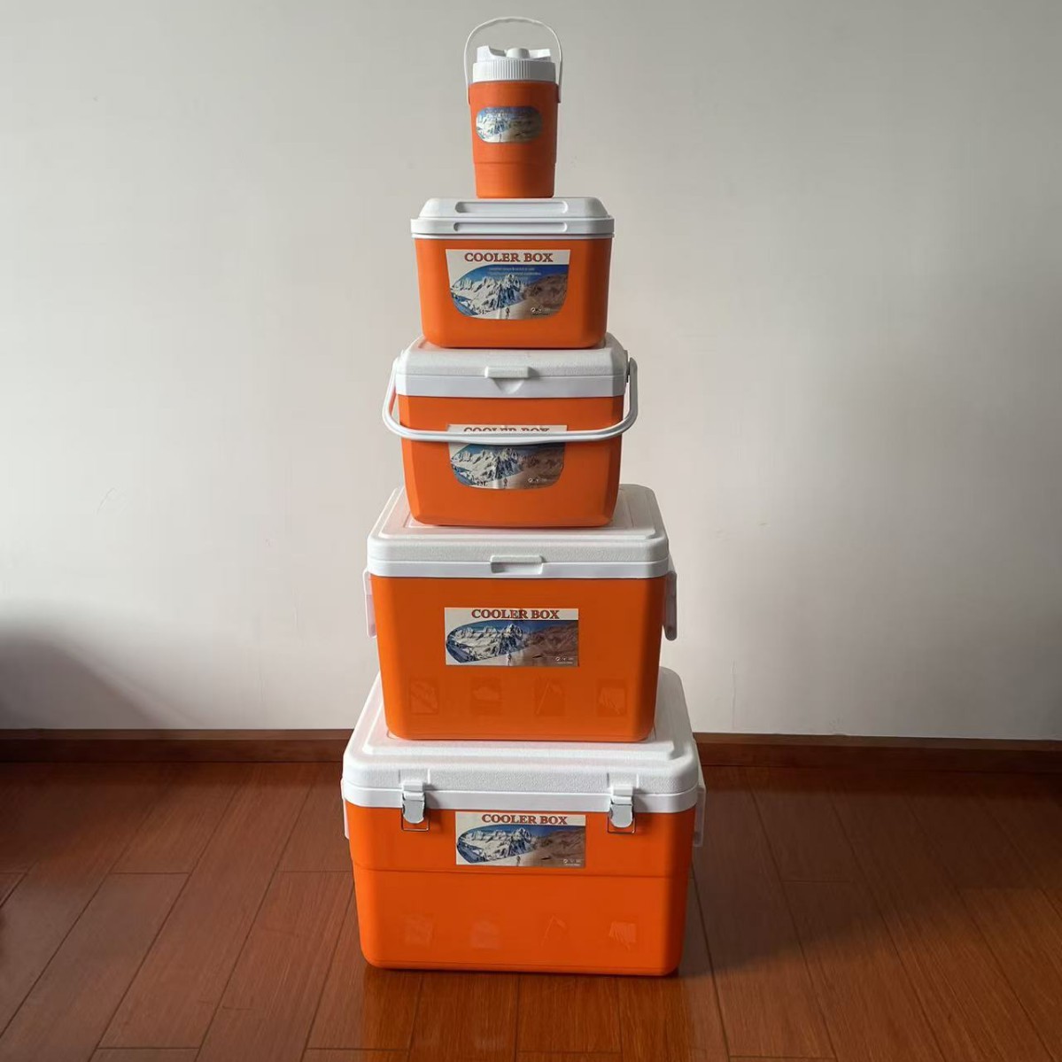 Naranja de cinco piezas 1L + 5L + 13L + 27L + 45L