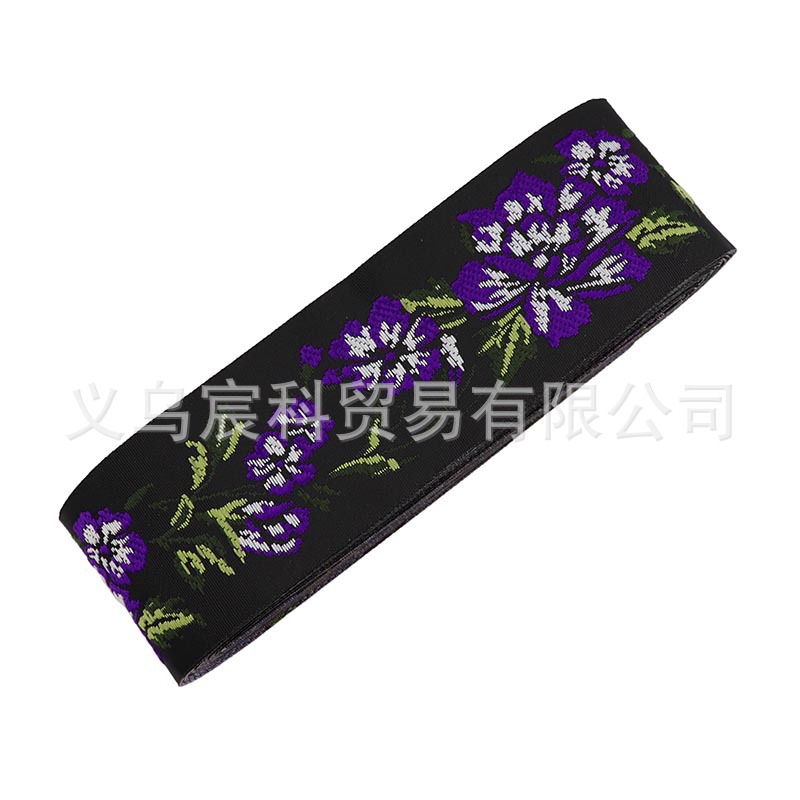 5cm gran patrón de flores de estilo étnico cinta de encaje Miao Yi accesorios de decoración de ropa cortina de tela de encaje