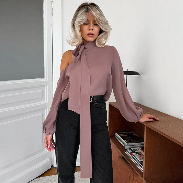 Spring elegant fuchsia fashionable professional shirt