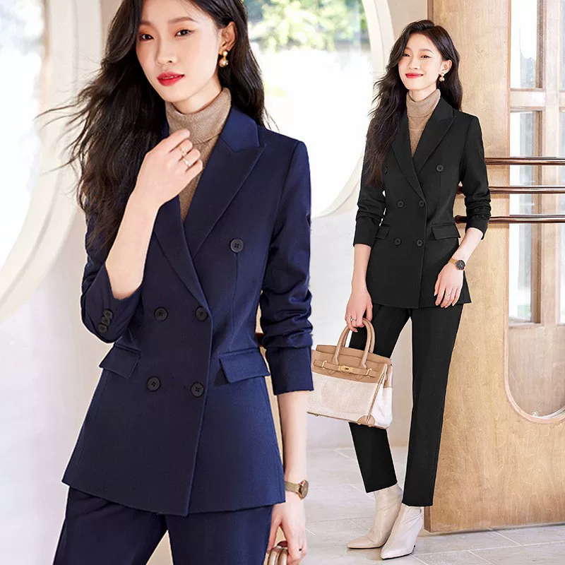 Autumn classic suit jacket, set, bright catchy style