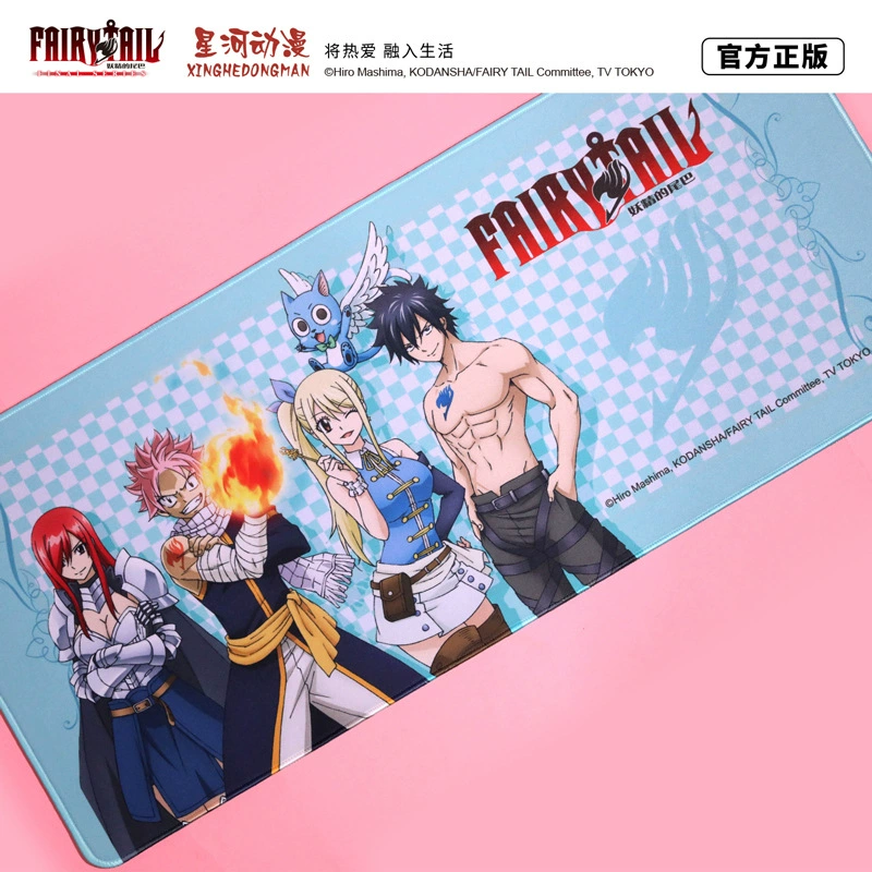星河动漫 Fairy tail подлинная подкладка мыши 3D Naz Lucy