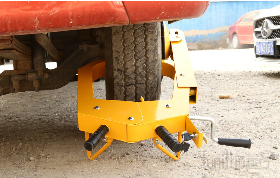 Interesting Thickened Disc Anti-theft Parking Lock Vehicle Off-road Vehicle Truck Anti-theft Lock Lined Large