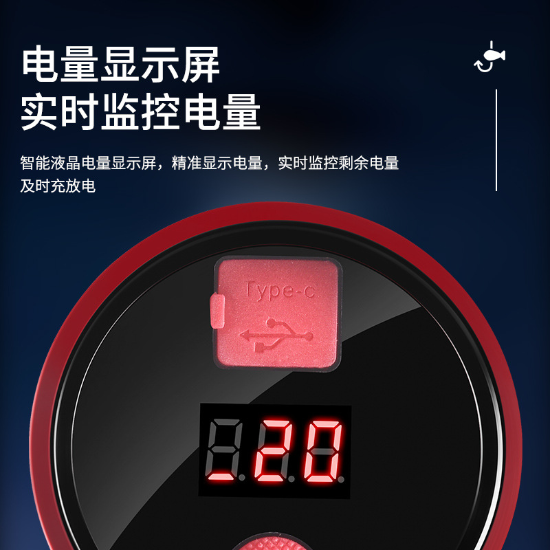 Venta al por mayor Beijing Apex Night Fishing Light Cañón láser Cañón láser 100 vatios al aire libre Luz brillante y fuerte Luz de pesca de alta potencia