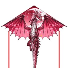 带线大风筝人形成专用儿童新款翼龙龙风筝潍坊2025年微风专业易飞