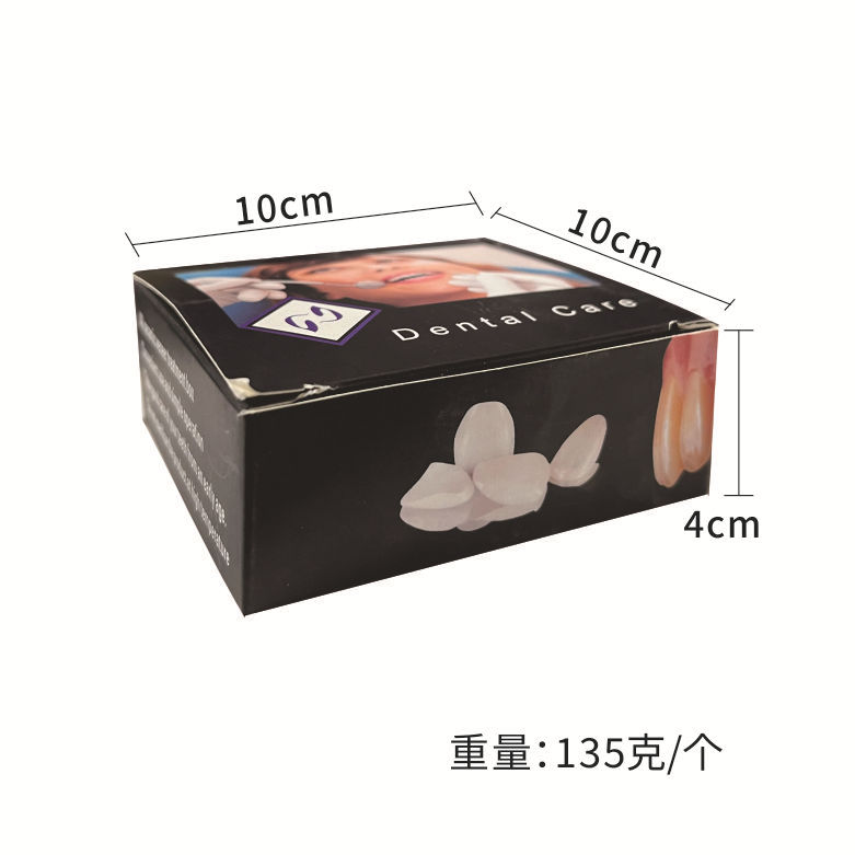 Caja de procesamiento de chapa de porcelana dental caja de colocación caja de limpieza de dientes de porcelana caja de almacenamiento de chapa de porcelana caja de dientes cuadrada redonda