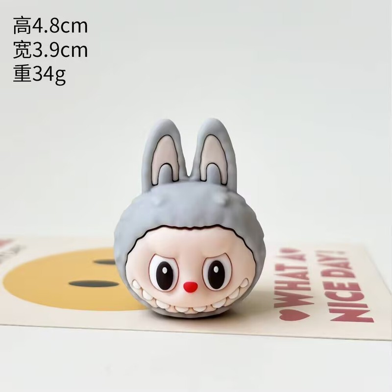 网红布布bubu蛋糕装饰摆件可爱彩色小兔子儿童生日派对装扮插件|undefined