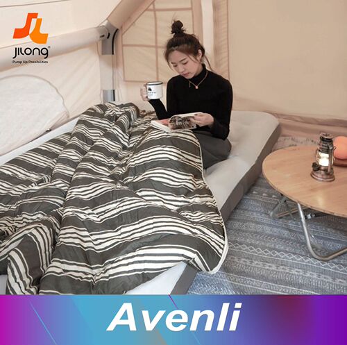 avenli factory direct sales single and double outdoor moisture-proof mats camping tent floor mats and floor paving portable inflatable mattresses