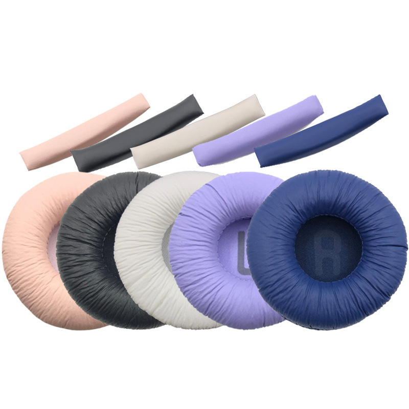 Suitable for Jbl T450 T500 T510 T520 Tune600Bt 660Nc Headphone Covers, Ear Pads, Headband Pads