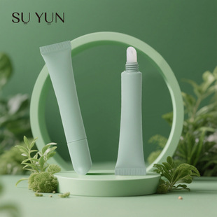 10g Silicone Head Lipstick Tube Haley Same Style Packaging Material Cosmetic Hose Packaging Processing According to Drawings and Samples