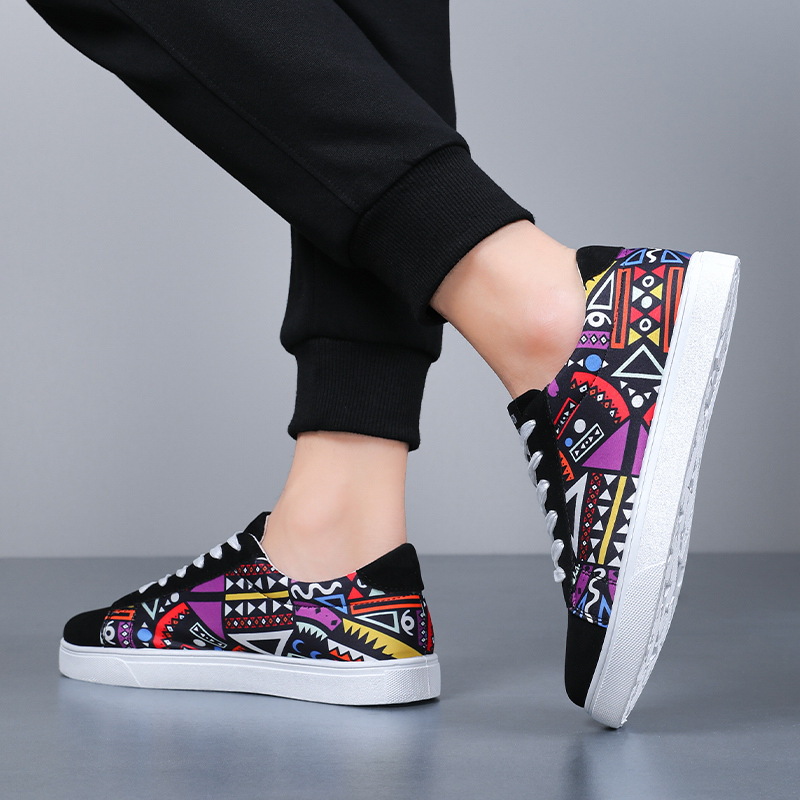 Chaussures décontractées pour homme baskets style hip hop basse_voghion.com
