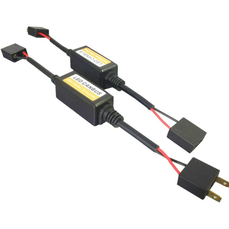 Car LED headlight decoder fault radio interference start strobe H1H4H79005H139004/7