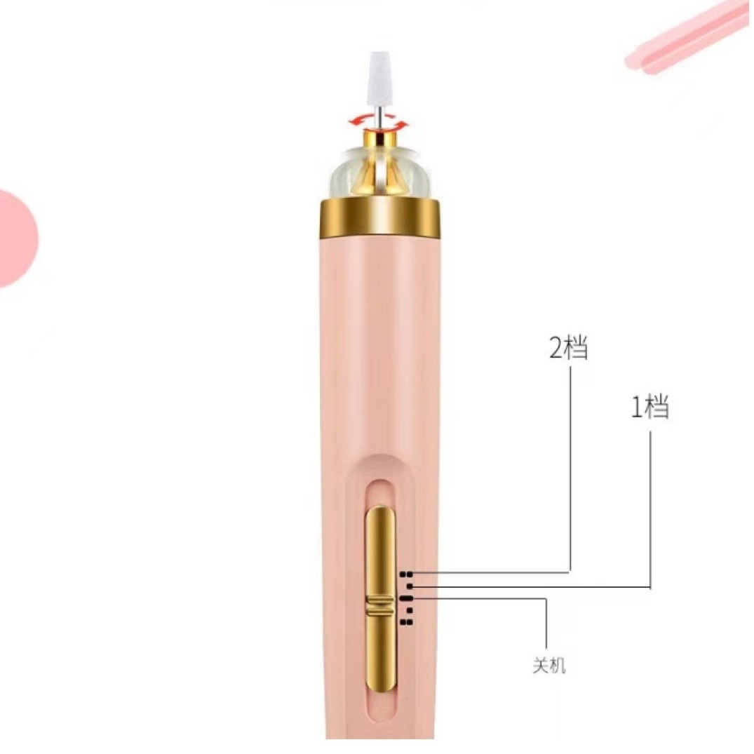 Máquina pulidora de uñas impecable de cinco en uno con luz pequeña amoladora de uñas eléctrica para el hogar portátil especial