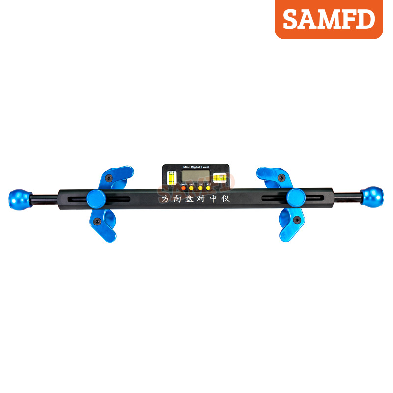 Nivel de alineación del volante de posicionamiento en las cuatro ruedas pantalla electrónica herramienta auxiliar de posicionamiento en las cuatro ruedas fábrica directa