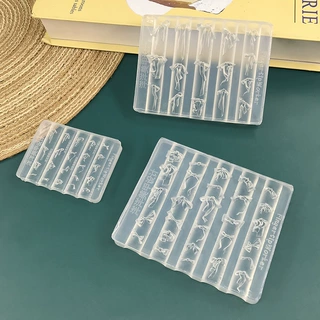 网红美甲模具丝带蝴蝶结穿戴甲磨具指甲装饰食品级硅胶工厂批发