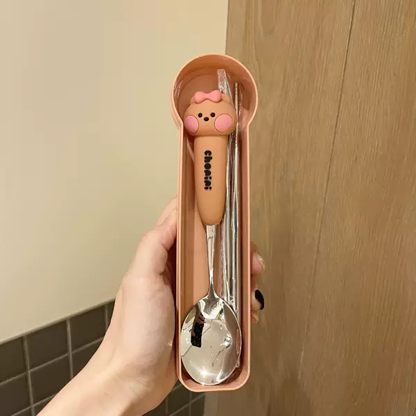 Qiu Ke Xiong [Spoon + Chopsticks] Two-piece Set