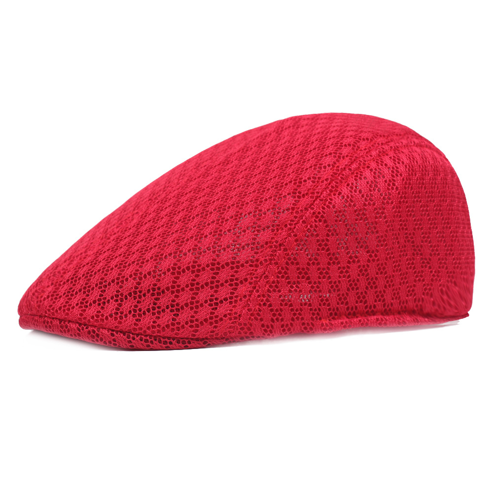 Unisex Basic Solid Color Eaveless Beret Hat display picture 3