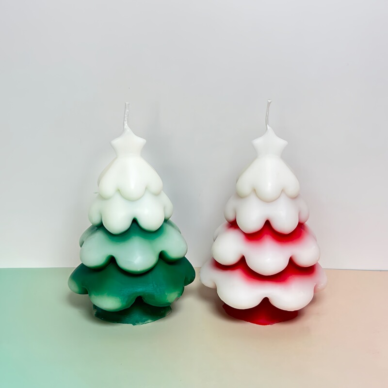 クリスマスツリーキャンドルクリスマスオーナメントギフトキャンドルクリスマスデコレーションキャンドルギフトボックスお土産クロスボーダー卸売|undefined