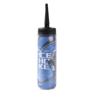 Sports Game Ice Hockey Sports Kettle Exlonged Tube Squeeze Spray Double-Layer Water Cup Large Capacity Long Mouth Straw Water Cup