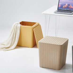 Cream Style Shoe Cabinet Space-Saving Cabinet Multi-Layer Storage Shoe Rack Home Entrance Entrance Cabinet Living Room Storage Cabinet