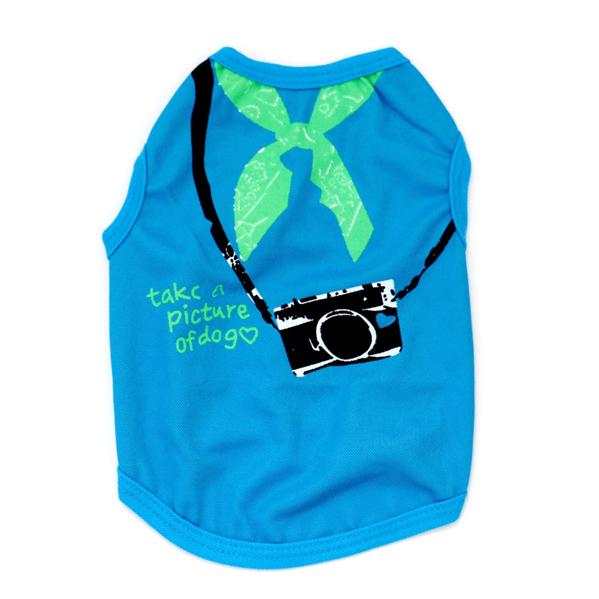 AliExpress venta directa de fábrica ropa para perros mascotas cachorro verano chaleco algodón colores brillantes