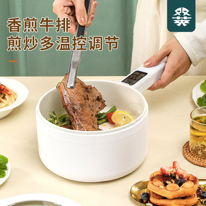 Multifunctional Electric Hot Pot Home Small Electric Pot Dormitory Student Small Electric Cooker Single Person Hot Pot