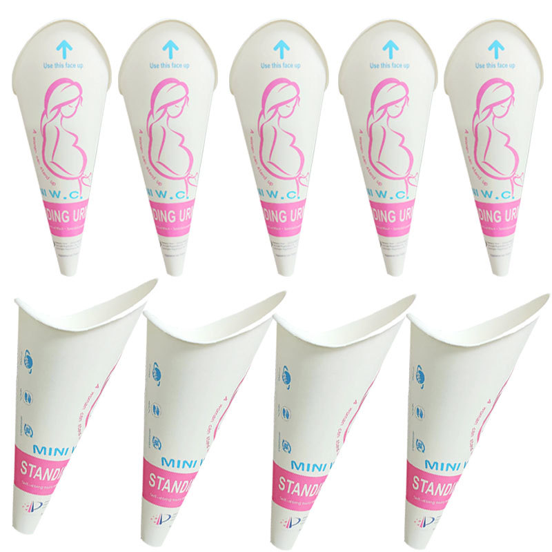 Shh Lebao Disposable Urine Cup Women's Urine Funnel Postoperative Squatting-free Shh Urinal Portable Urine Cup