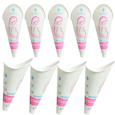 Shh Lebao Disposable Urine Cup Women's Urine Funnel Postoperative Squatting-free Shh Urinal Portable Urine Cup