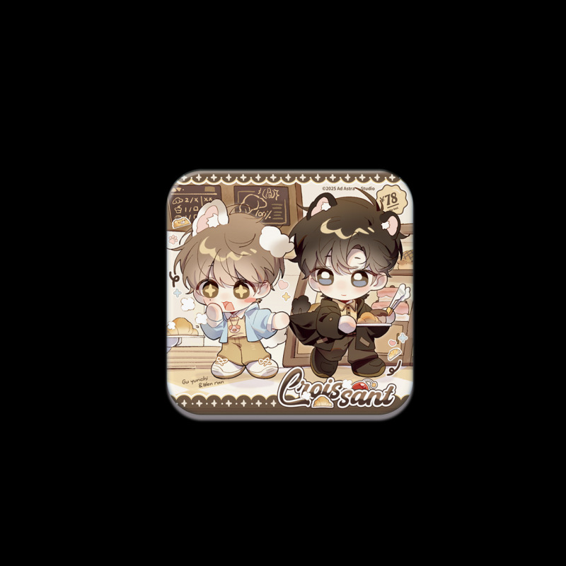 【正版】 囚于永夜 归曙系列 动漫周边二次元徽章色纸邮票套组|undefined