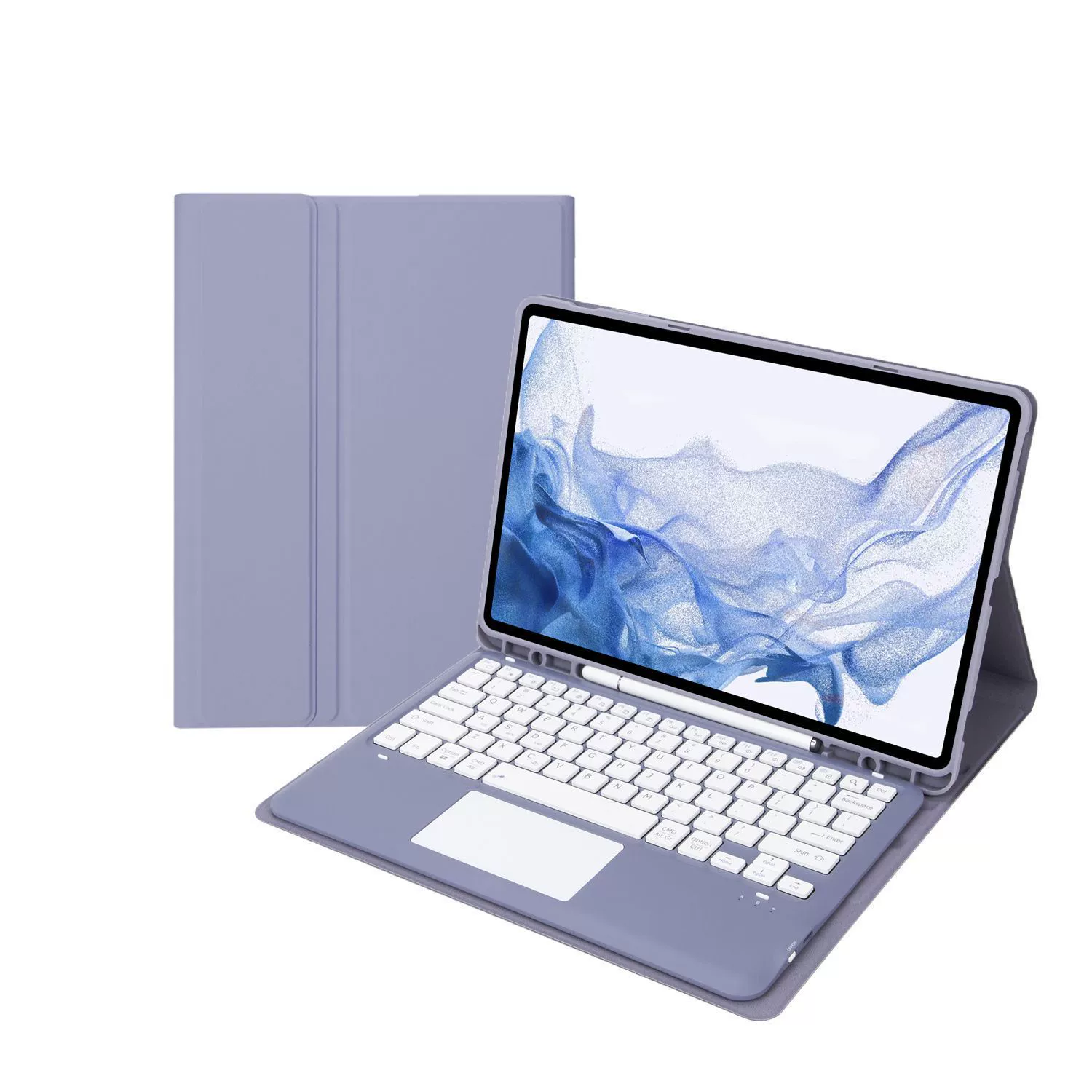 Клавиатура совместимая с Samsung, защитный чехол, S10, 10plus, bluetooth, T970, S7