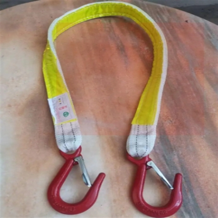 厂家供应反光防倒带即有双钩又有单钩 1.5*2T米单体防倒绳带尺寸