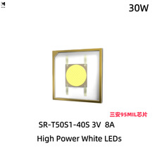30W SR-T50S1 ƽͷԲ��оƬ Զ��׹��ֵ�Ͳ���� 3V 8A  5050 led