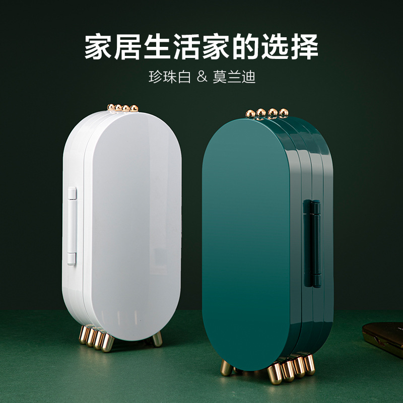 Pendientes joyería display rack caja de almacenamiento pendientes de joyería pendientes caja de Casa collar de lujo de gran capacidad