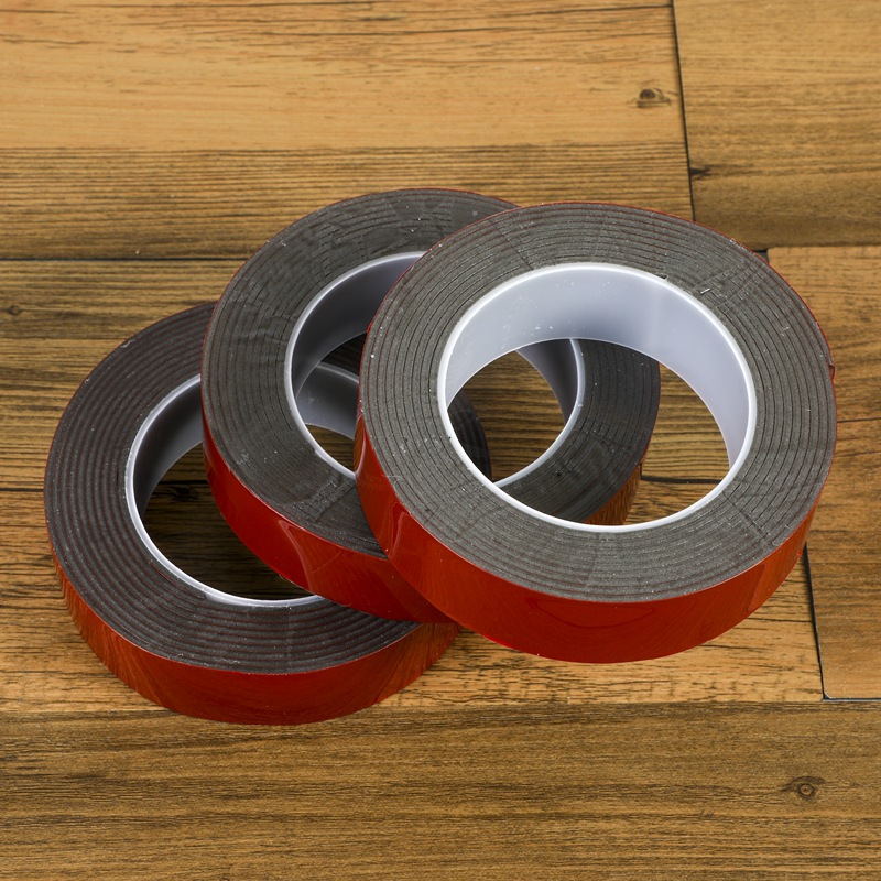 1mm橙膜灰亚克力双面胶插排手机支架耐温减震纳米双面胶模切加工