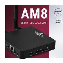Ugoos AM8安卓智能电视盒S928X-J TV BOX 4G/32G Wifi蓝牙