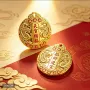 双面圆形天官赐福师傅钥匙扣