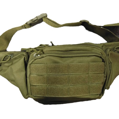 Outdoor Hiking Leisure Waist Bag Running Sports Multi-functional Bag Cycling Bag Multi-functional Tool Crossbody Tactical Waist Bag