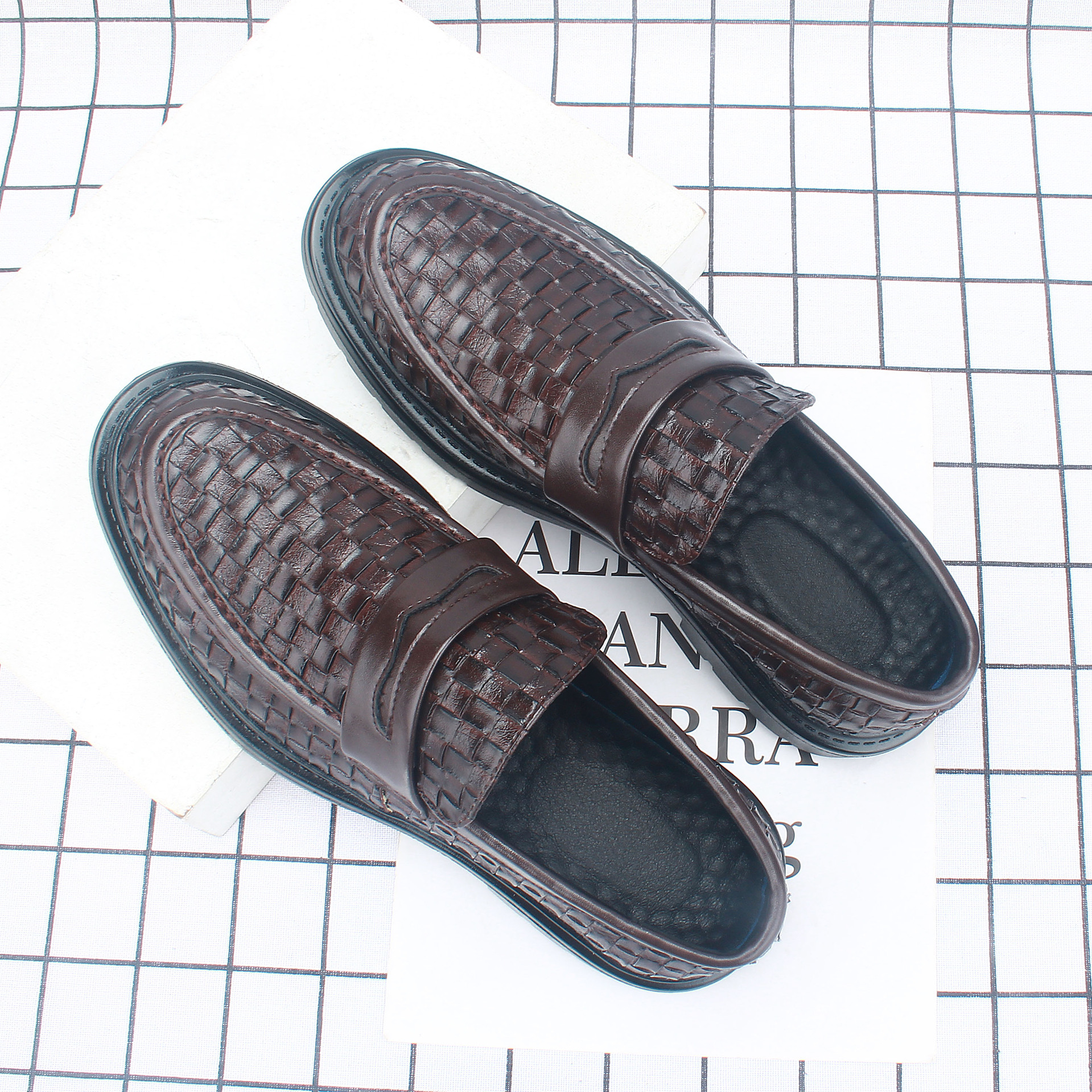 ��ʿ���ŵͰ�����ƤЬ�����¿��֯��Ь������װӢ����Ь386