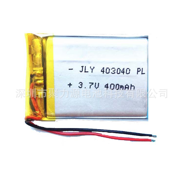 供应聚合物锂电池PL403040 3.7V 400MAH仪器仪表电池故事机电池