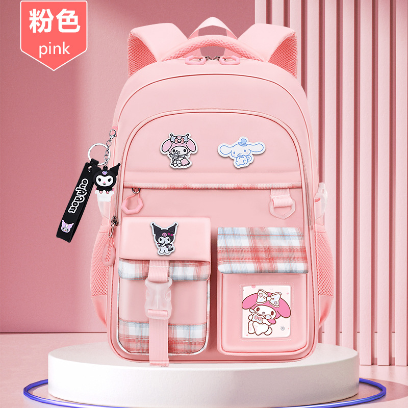 Mochila escolar de niñas para estudiantes de secundaria secundaria y secundaria, mochila de hombro ligera impermeable de gran capacidad para niños de grado 36