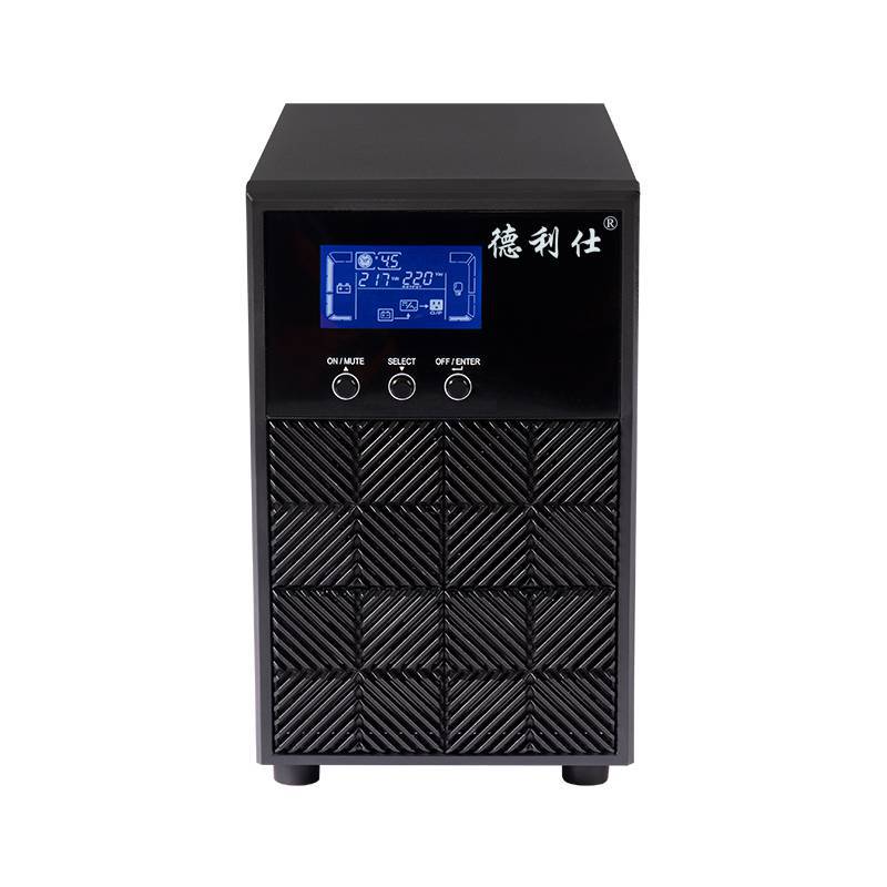 UPS电源 G1K 1KVA 800W 德利仕UPS 不间断 电源 高频 正弦波 1000