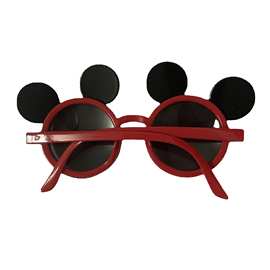 新款卡通可爱成人儿童翻盖搞怪眼镜 派对装饰米奇米妮生日眼镜化